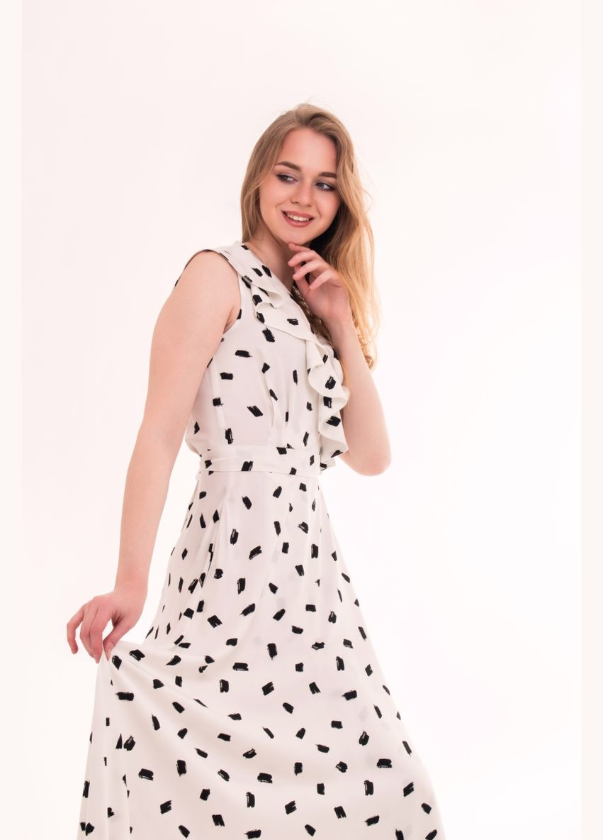 Белое праздничный, повседневный, коктейльное, вечернее платье "fantastic freedom" No Brand