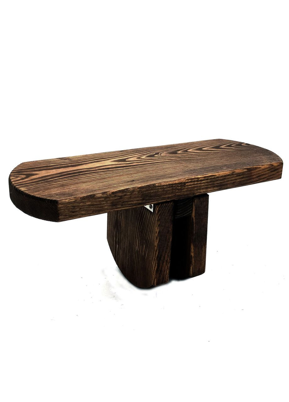 Скамейка для медитации из дерева Чеопари капучино (СМЕ-000209) No Brand (328227919)