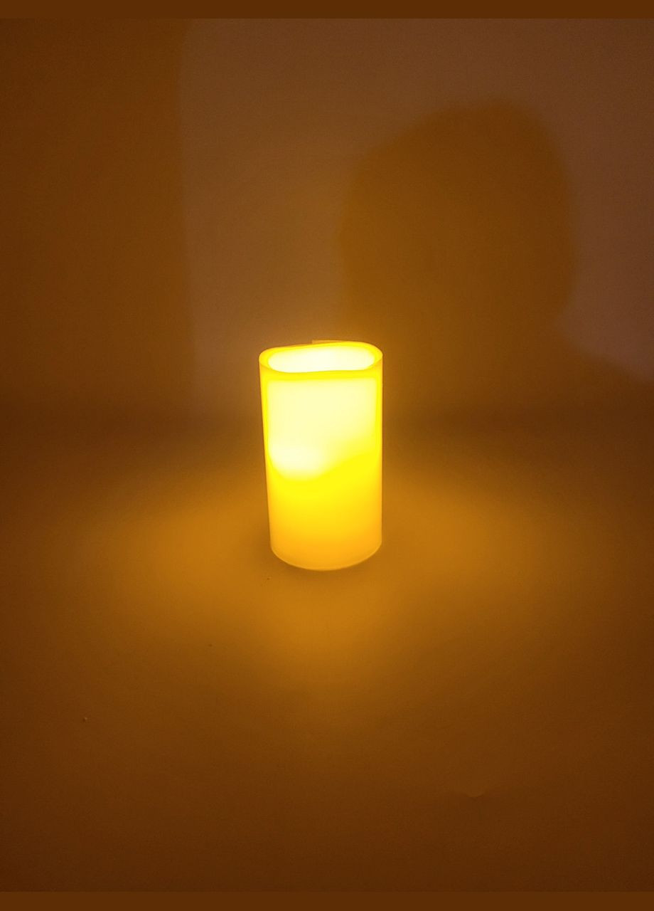 Свеча восковая Ø 7,5 х 12,5 см, беспламенное гашение возгорания задаванием Livarno home (365591445)