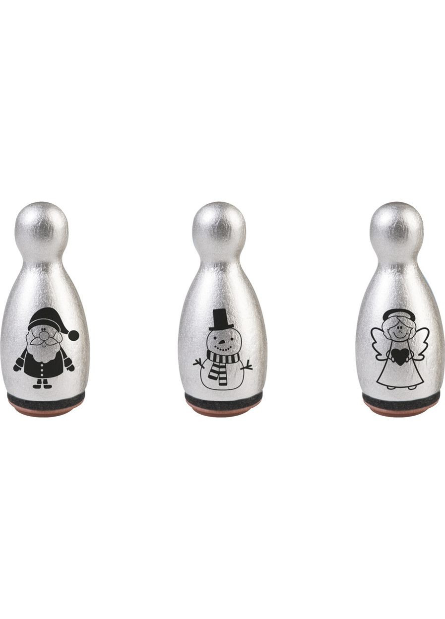 Набор резиновых штампов «Santa» 3 шт., Heyda (362578857)