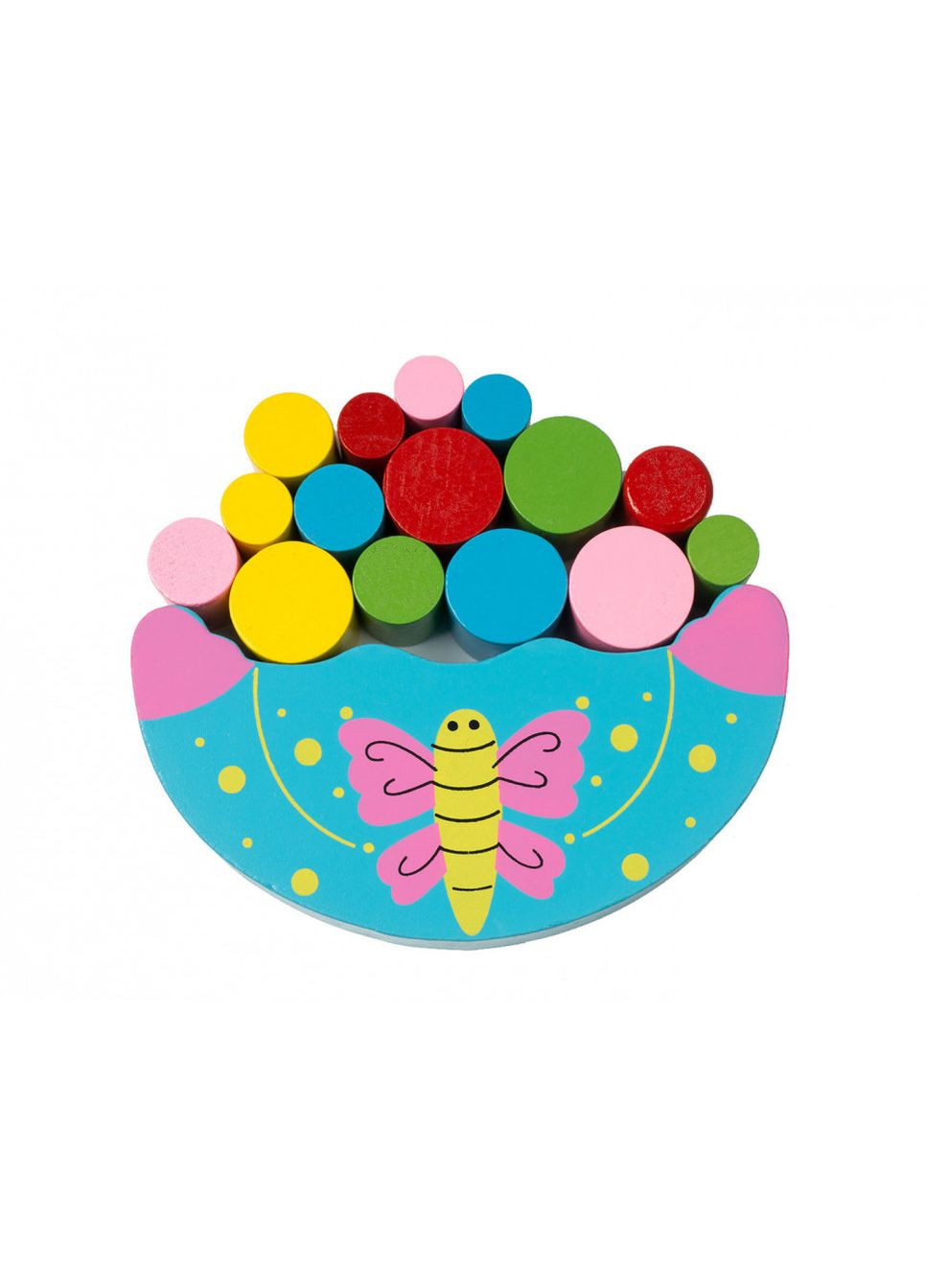 Детский деревянный балансир Бабочка Bambi (365250495)