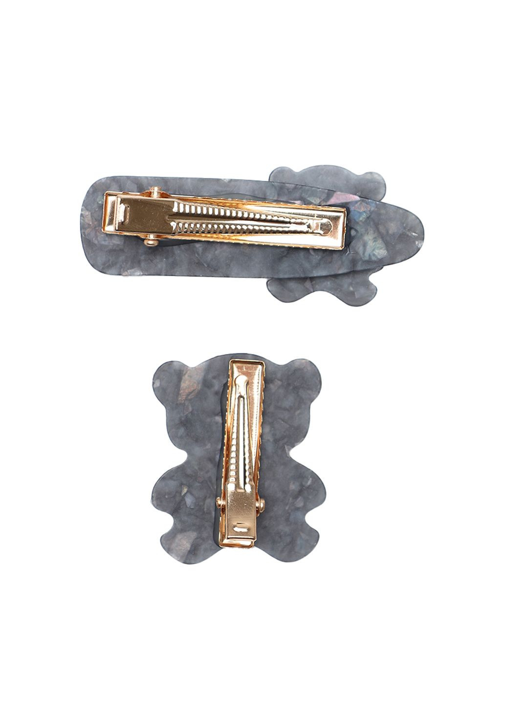 Набір заколок для волосся для дівчинки колір темно-сірий CB-00278565 Yuki (353222996)