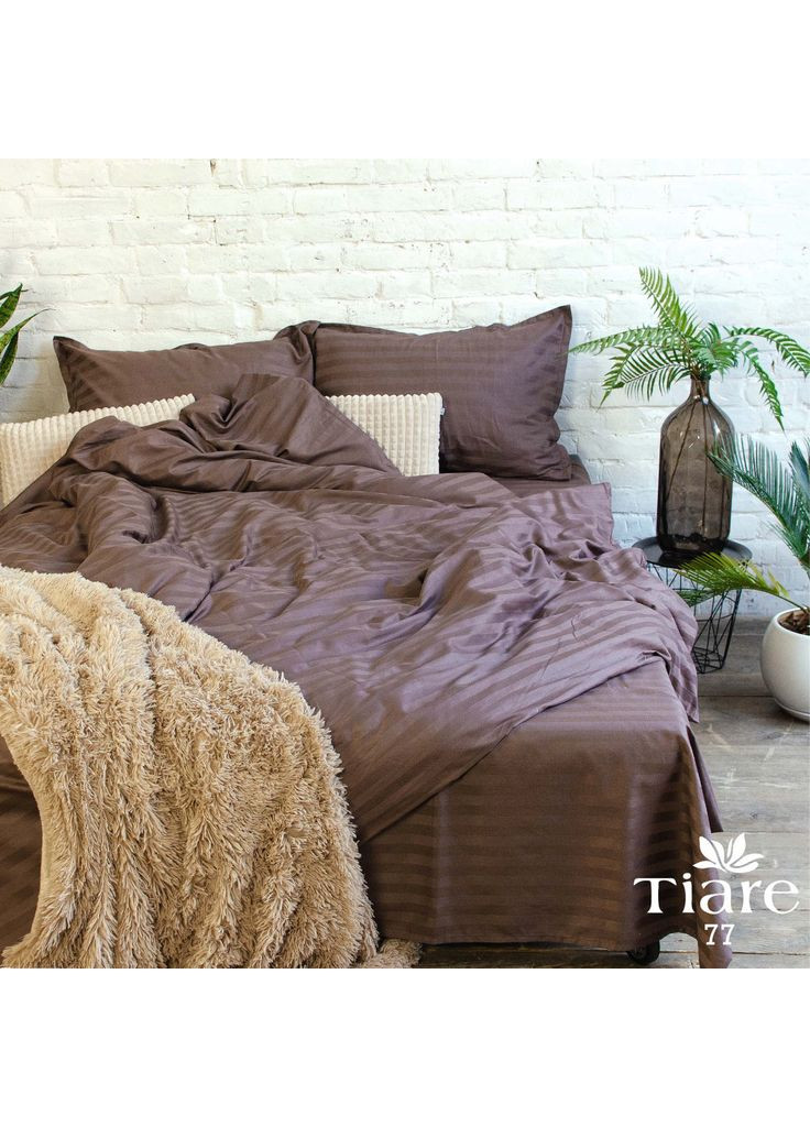 Постельное белье 77 Сатин Страйп Цветной (m416858) Tiare 77 Сатин Страйп Цветной сімейний (366566273)