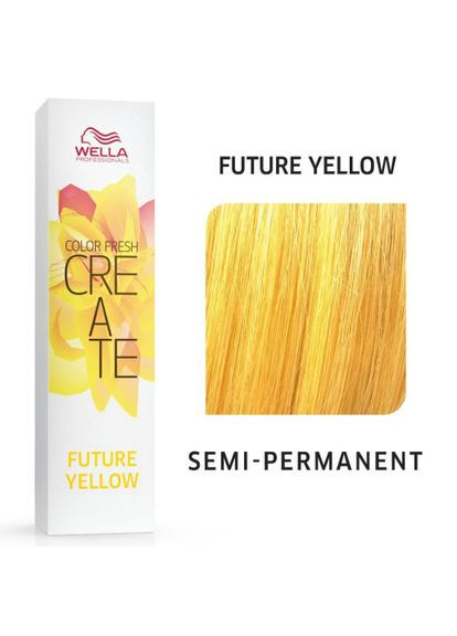 Семиперманентная краска для волос Color Fresh Create Future Yellow желый, 60 мл Wella Professionals (292736727)