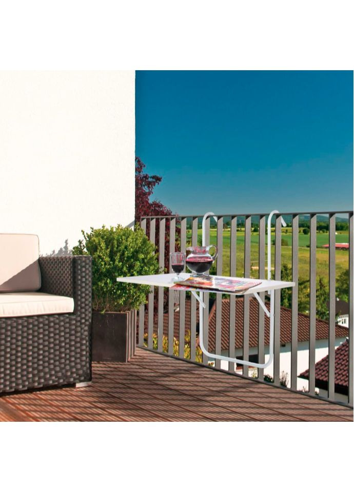 Підвісний балконний столик 60х40 см Livarno home (354829039)