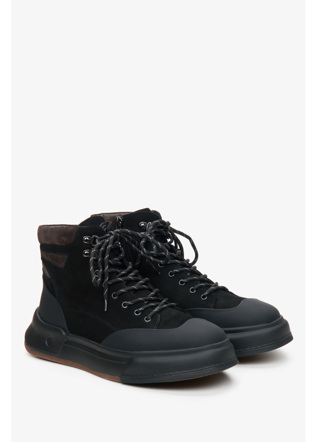 Черевики, колір чорний Estro (355803931)