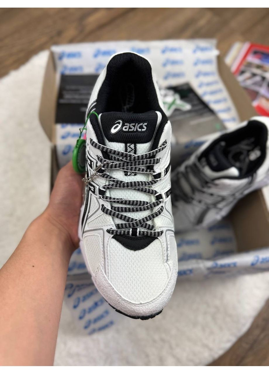 Черные демисезонные кроссовки мужские asics gel kahana 8 white black асикс гель кахано 8 No Brand
