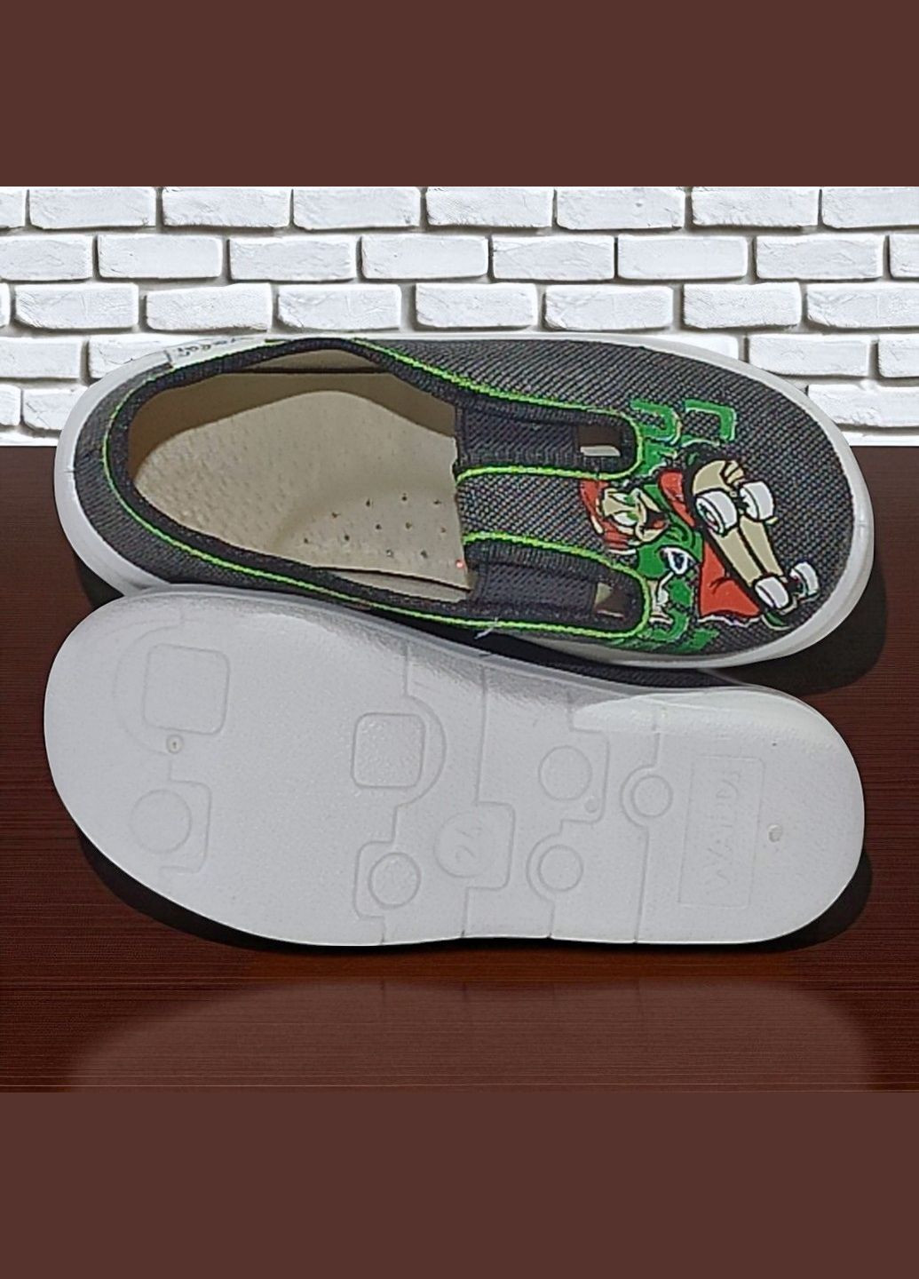 Ортопедичні тапочки капчики для хлопчика в садок на змінку Валді Waldi (342716012)