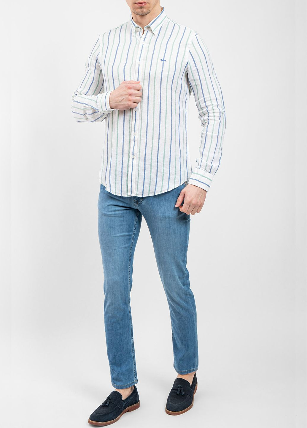 Цветная рубашка Harmont & Blaine