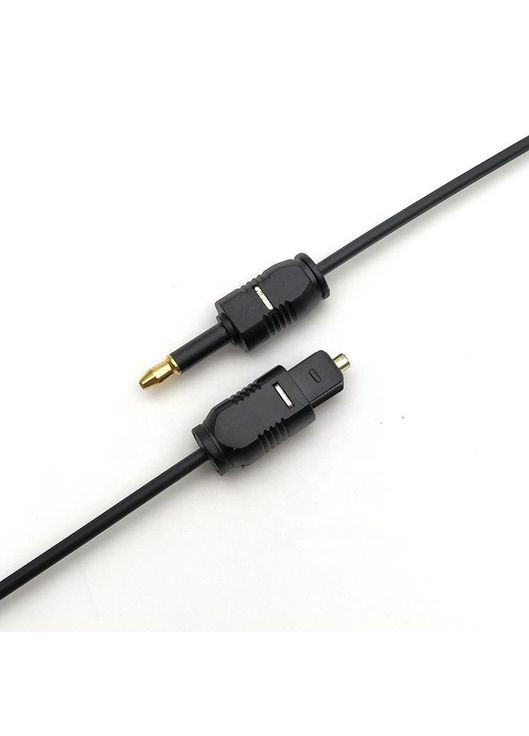 Кабель аудіо оптичний Toslink mini 2.0m D=2.2mm Gold Lucom (370888185)