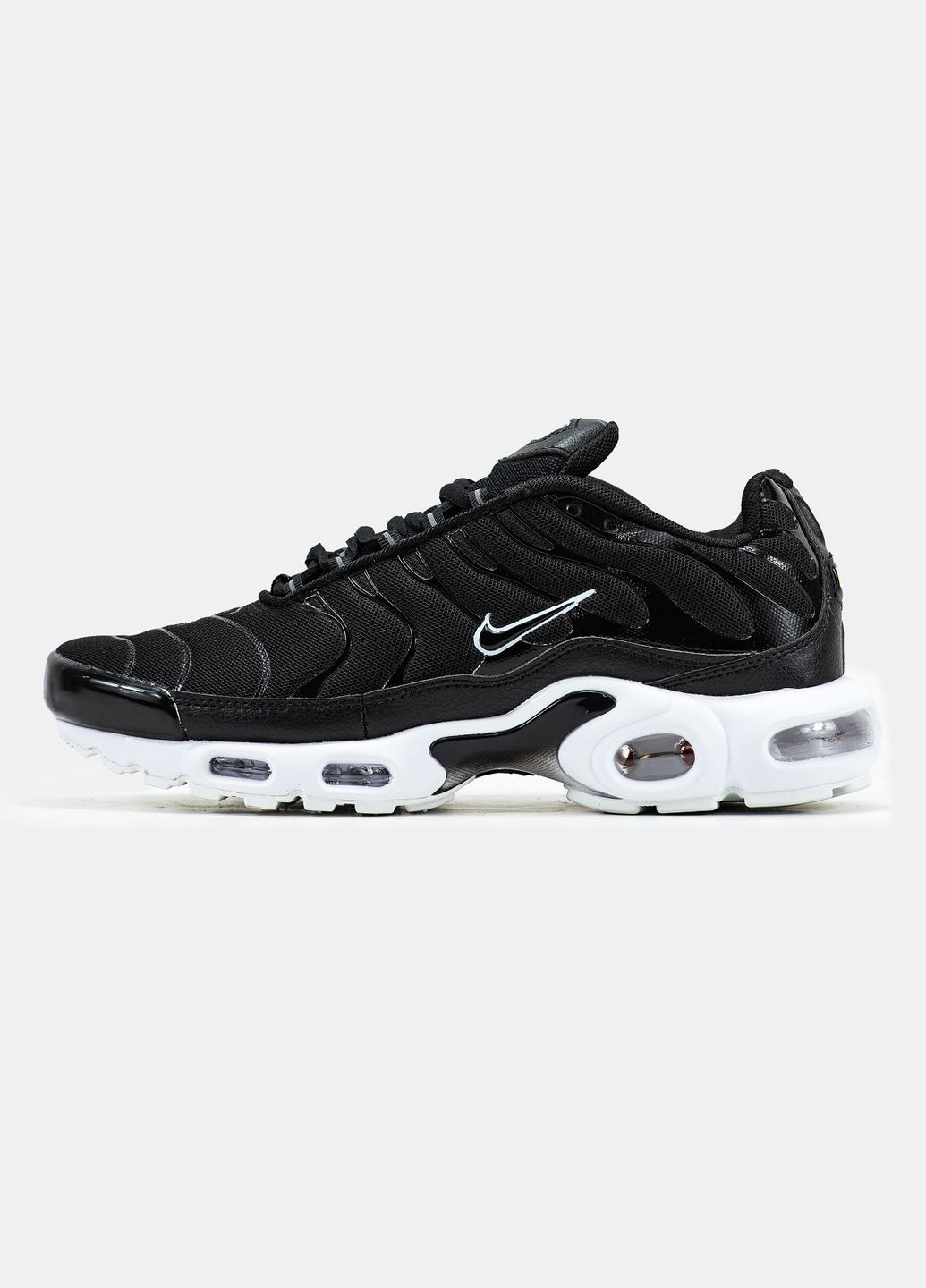 Кроссовки женские и мужские Nike Air Max TN Plus black | Найк Аир Макс ТН Плюс черные No Brand чёрные демисезоны (315483013)