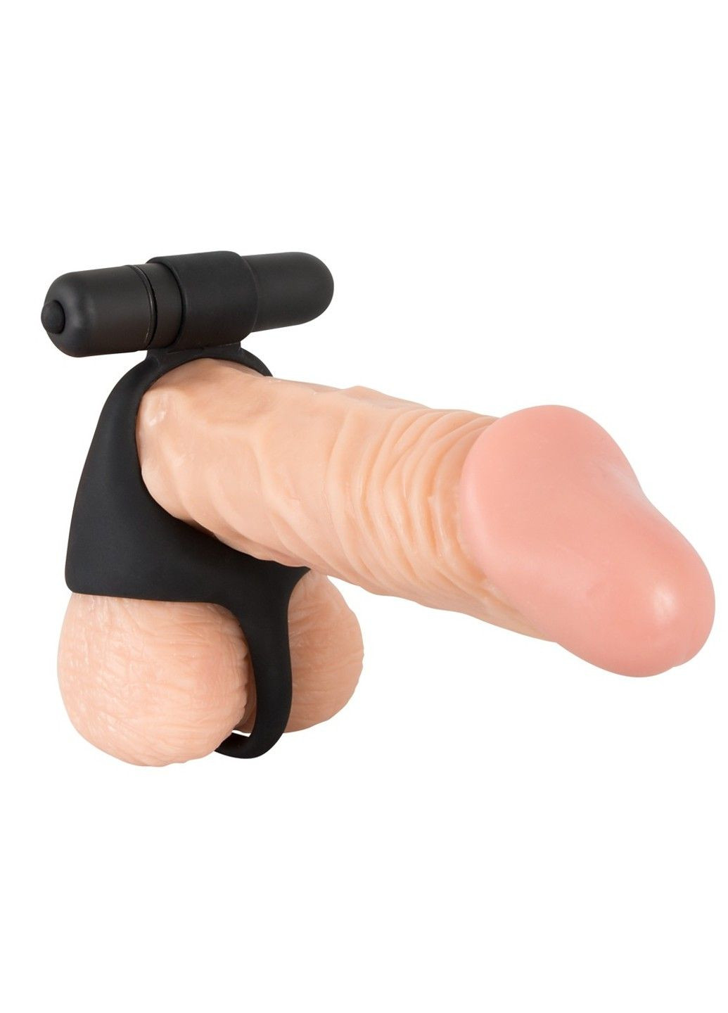 Кільце для пеніса і мошонки з вібрацією No Brand (284236444)