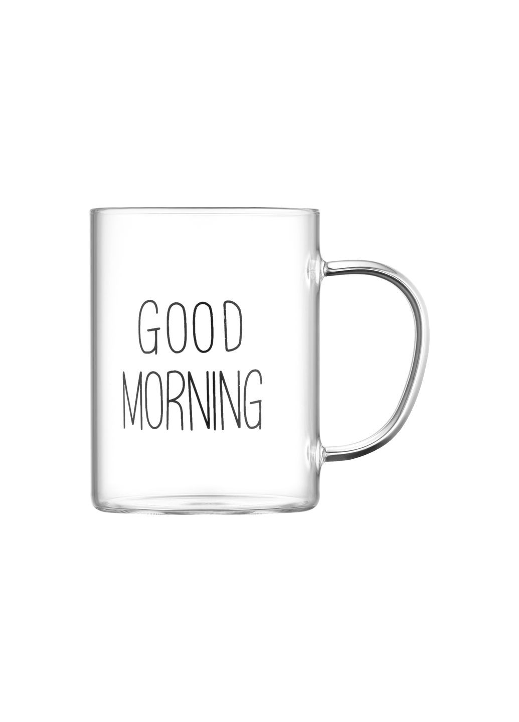 Набір чашок з ручками Good Morning 420 мл 2 шт AR2642BMR Ardesto (335820410)