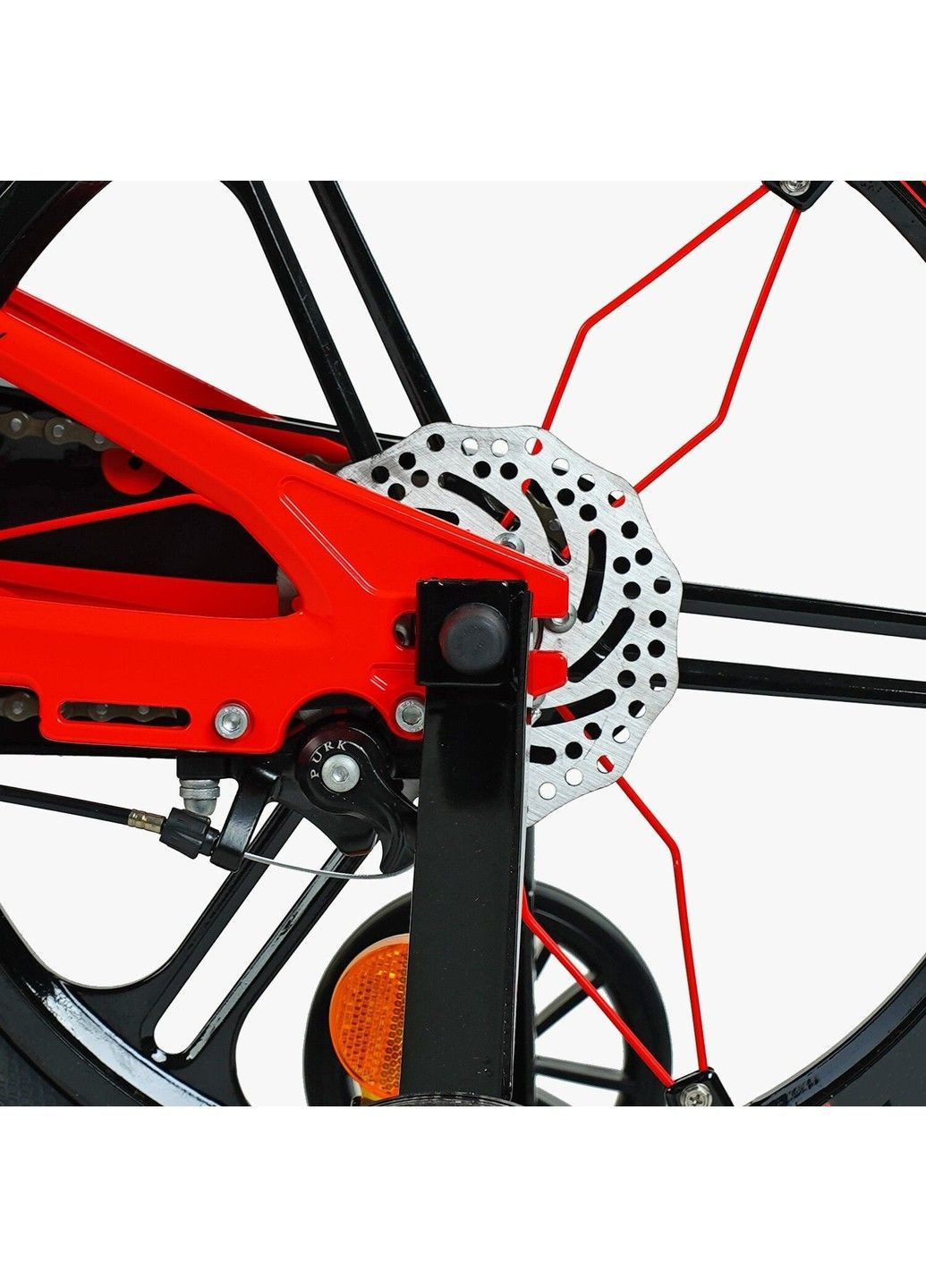 Дитячий велосипед 18 дюймів з магнієвою рамою, литими дисками та дисковими гальмами Corso (364237564)