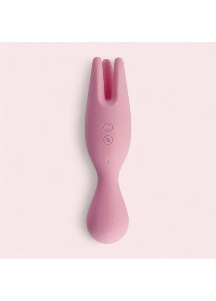 Подвійний вібратор для чутливих зон Nymph Pale Pink (15.6*3.5см) Svakom (315015438)