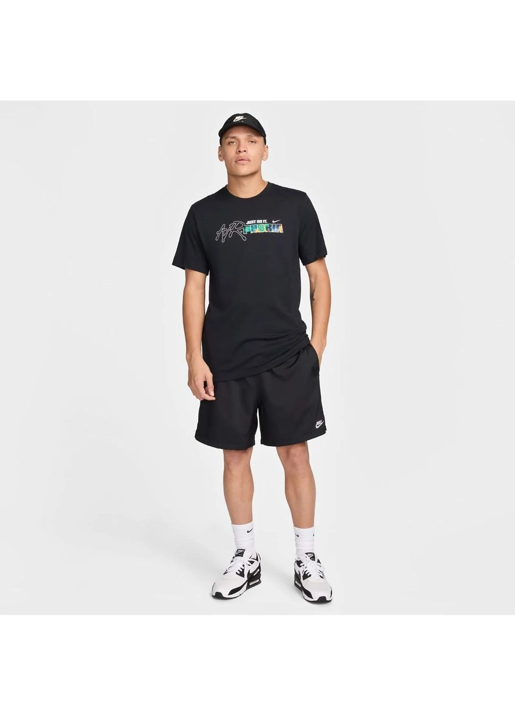 Черная футболка мужская sw black Nike