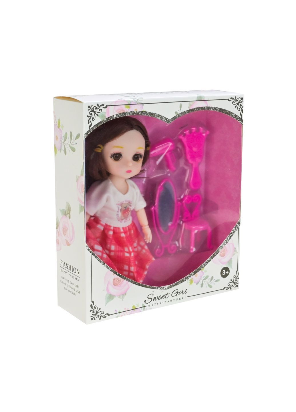 Лялька з модними аксесуарами Fashion в асортименті - No Brand 3396-136/137 (371927806)