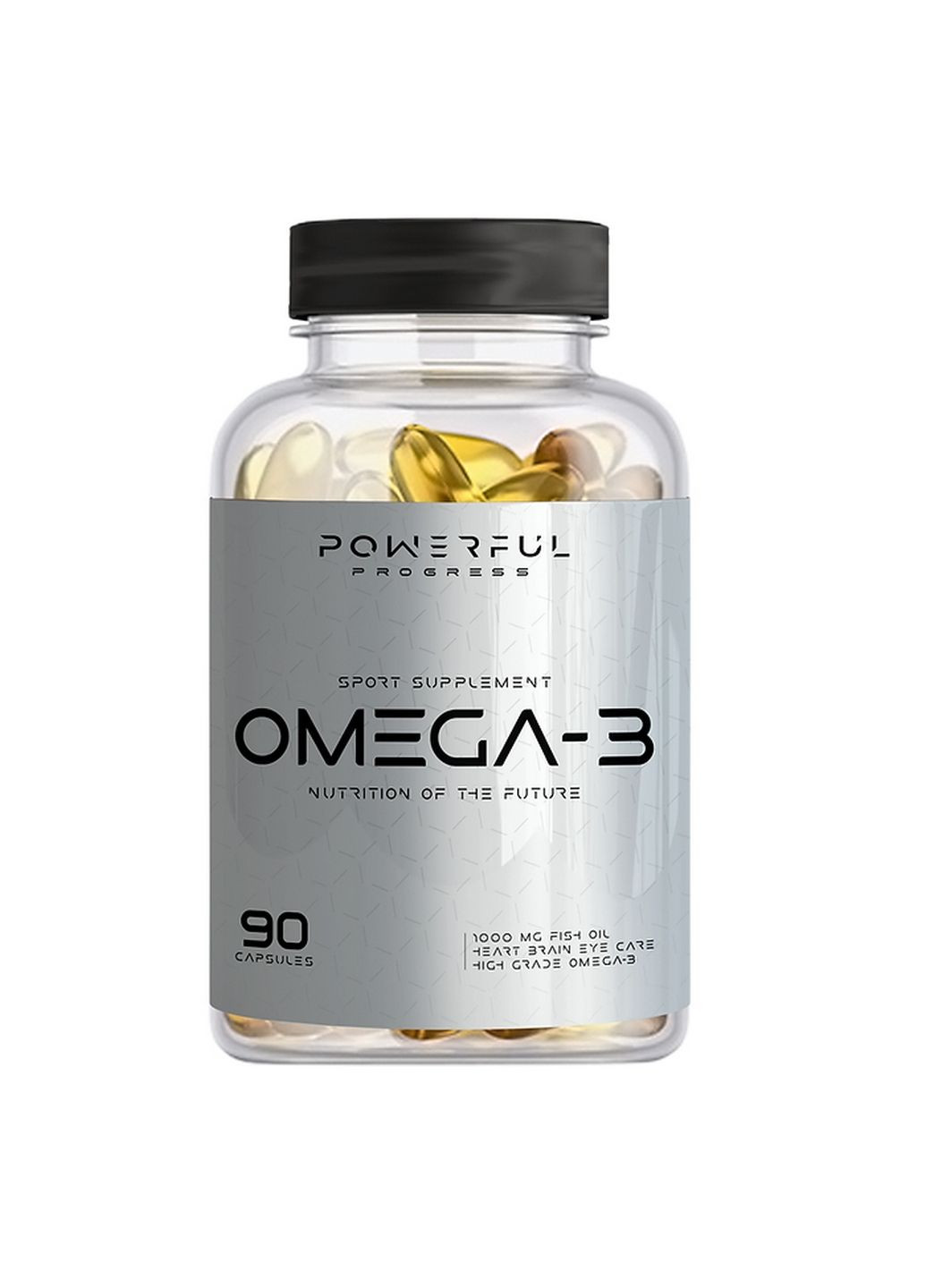 Жирные кислоты Omega-3, 90 капсул Powerful Progress (293337768)
