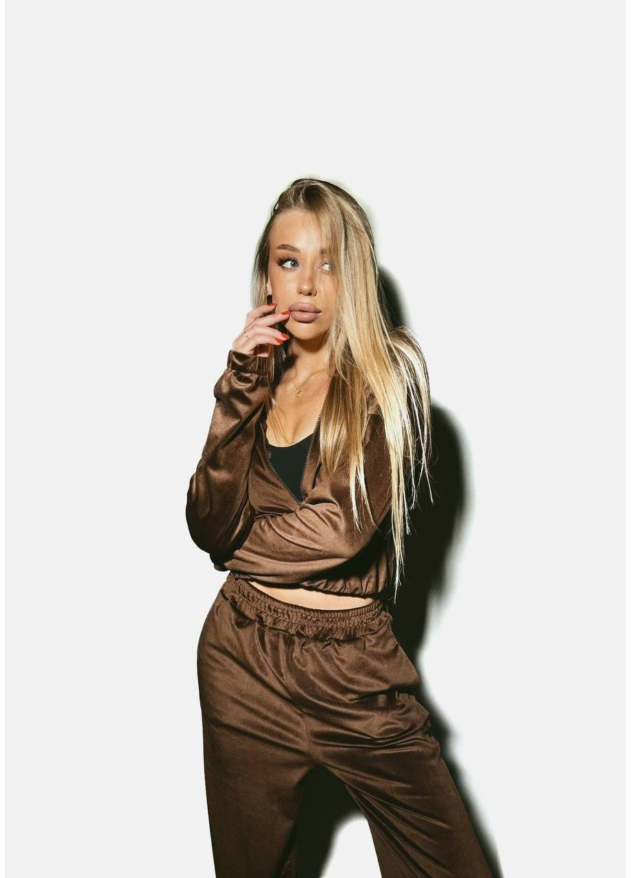 Жіночий костюм з худі на замку — стильний вибір на кожен день Україна (356683138)