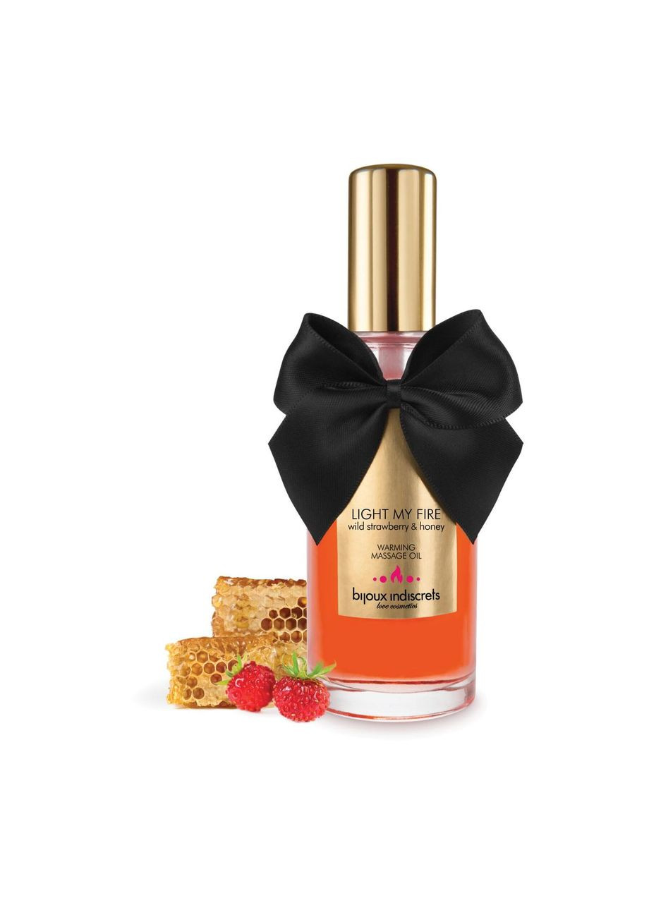 Разогревательное масло Light my Fire - Wild Strawberry&Honey Bijoux Indiscrets (367723600)