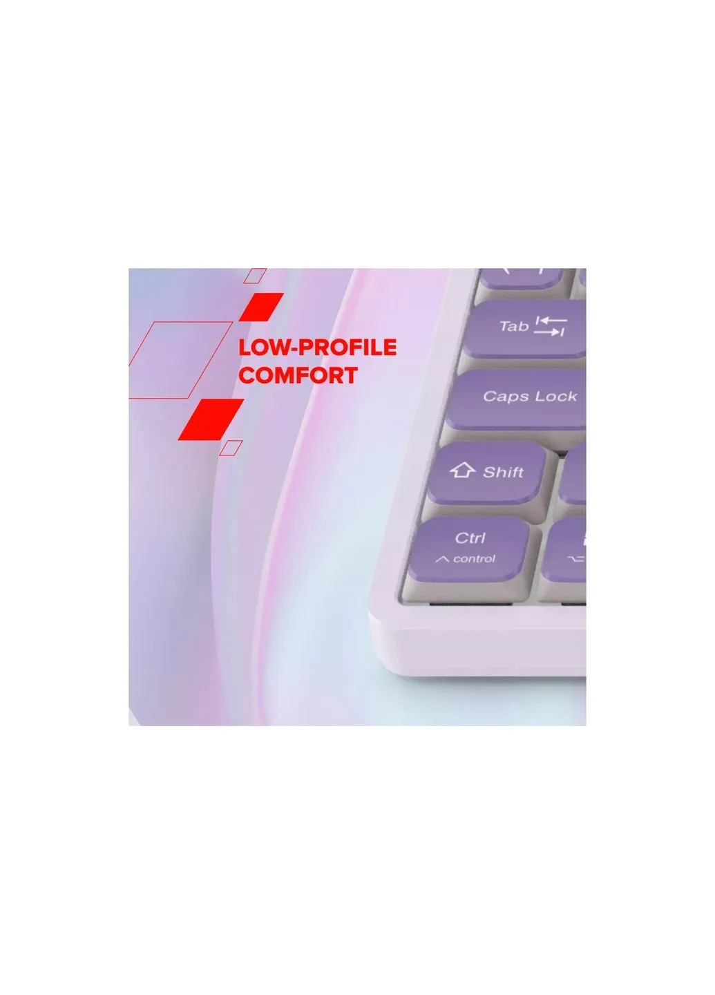 Клавиатура Pink (CNS-HKB10P) Canyon OnType 10 TKL Mechanical Silent Low-profile USB UA (377856686)