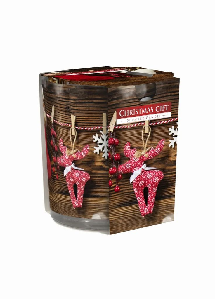 Свеча ароматическая Рождественский подарок Bispol (304056959)
