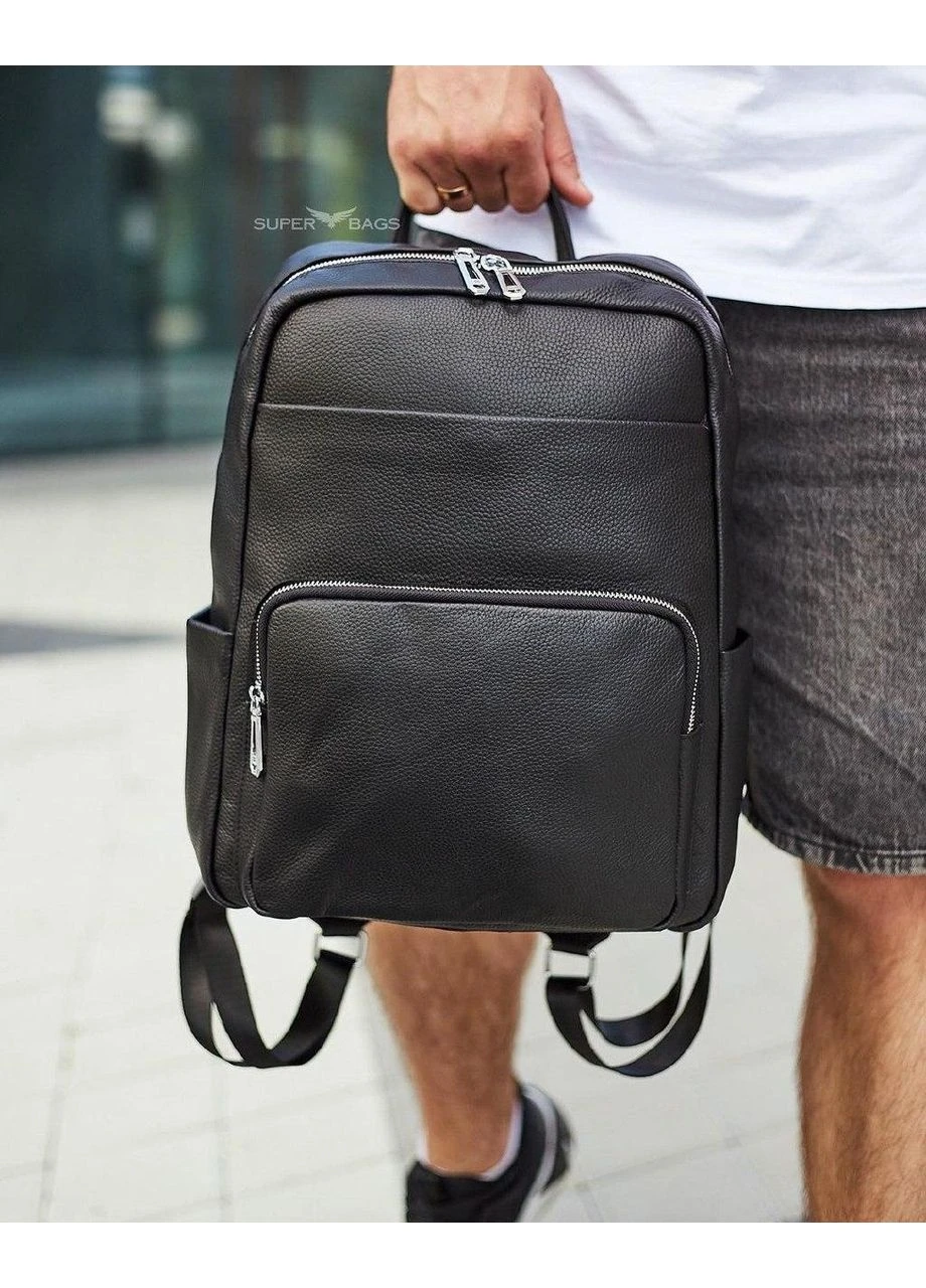 Рюкзак мужской кожаный городской для ноутбука (59331) Tiding Bag (394178095)