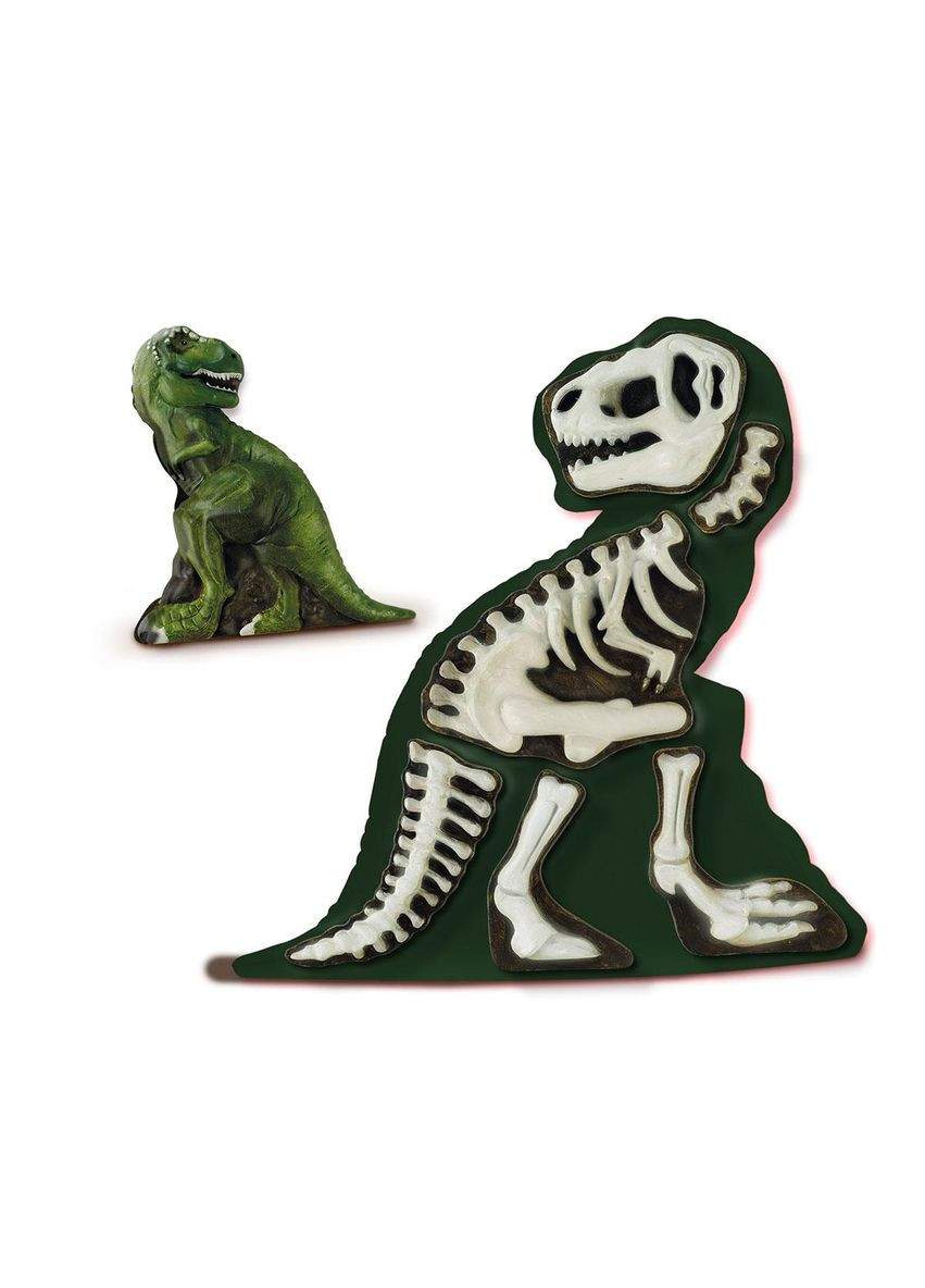 Набор для создания гипсовой фигурки – Ти-Рекс со скелетом. Ses Creative (342753861)