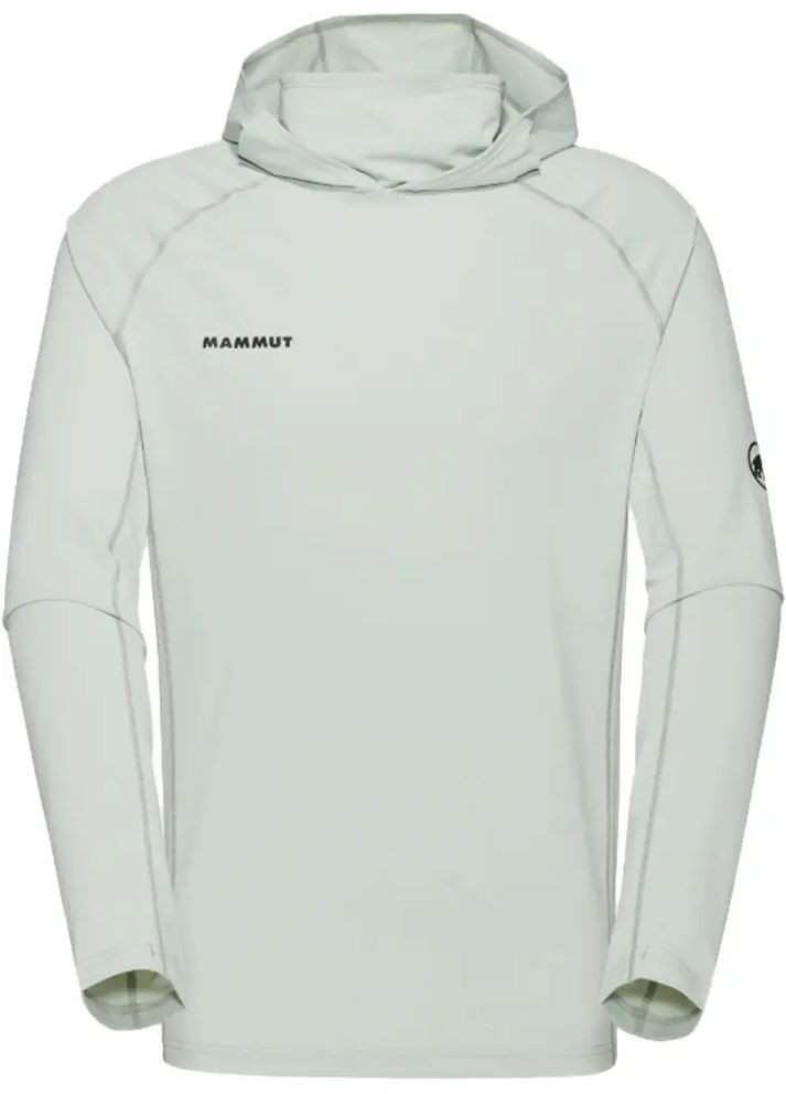 Комбінована реглан ammut selun fl sun hoody silver sage Mammut