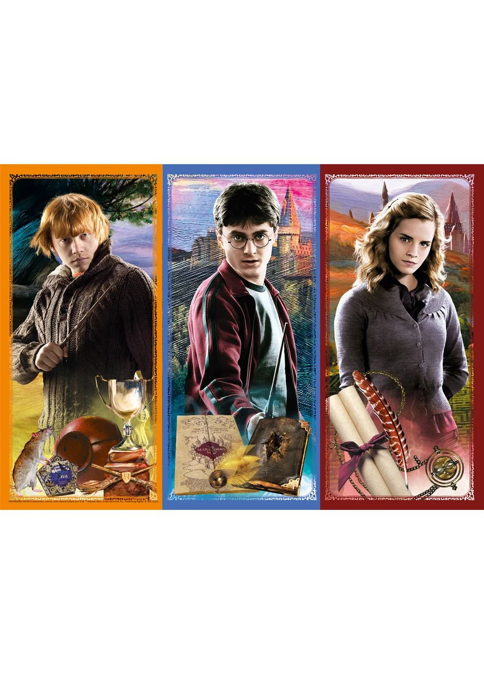 Настольная игра Пазл Гарри Поттер: В мире магии и волшебства (200) Trefl (371877513)