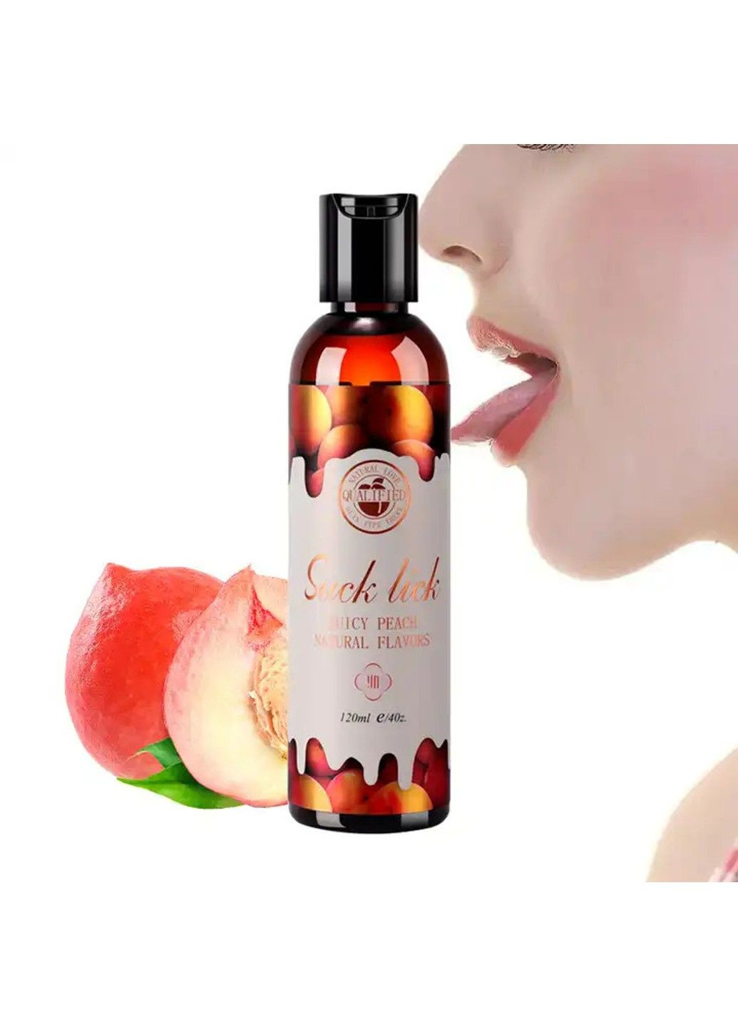 Интимная смазка для орального секса с ароматом персика 120 ml CokeLife (284279387)