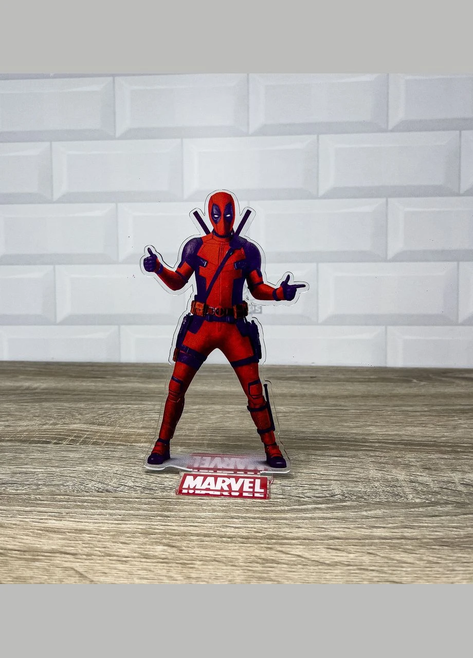 Акрилова колекційна фігурка Marvel Дедпул Deadpool 3 15 см No Brand (339619397)