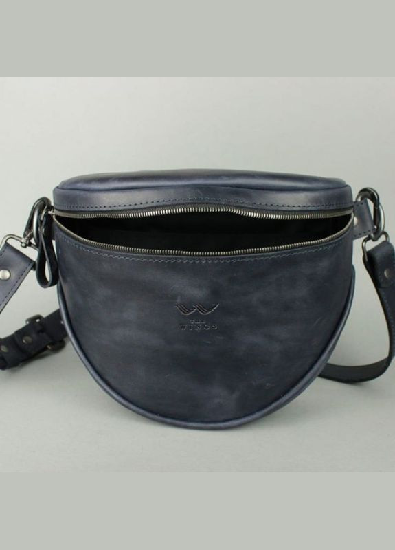 Сумка жіноча шкіряна через плече Vacation синя The Wings (302008266)