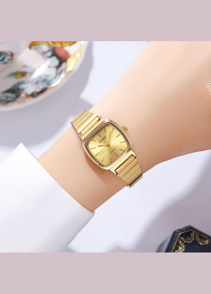 2292GD Gold кварцевый сasual, классический Skmei (324214585)