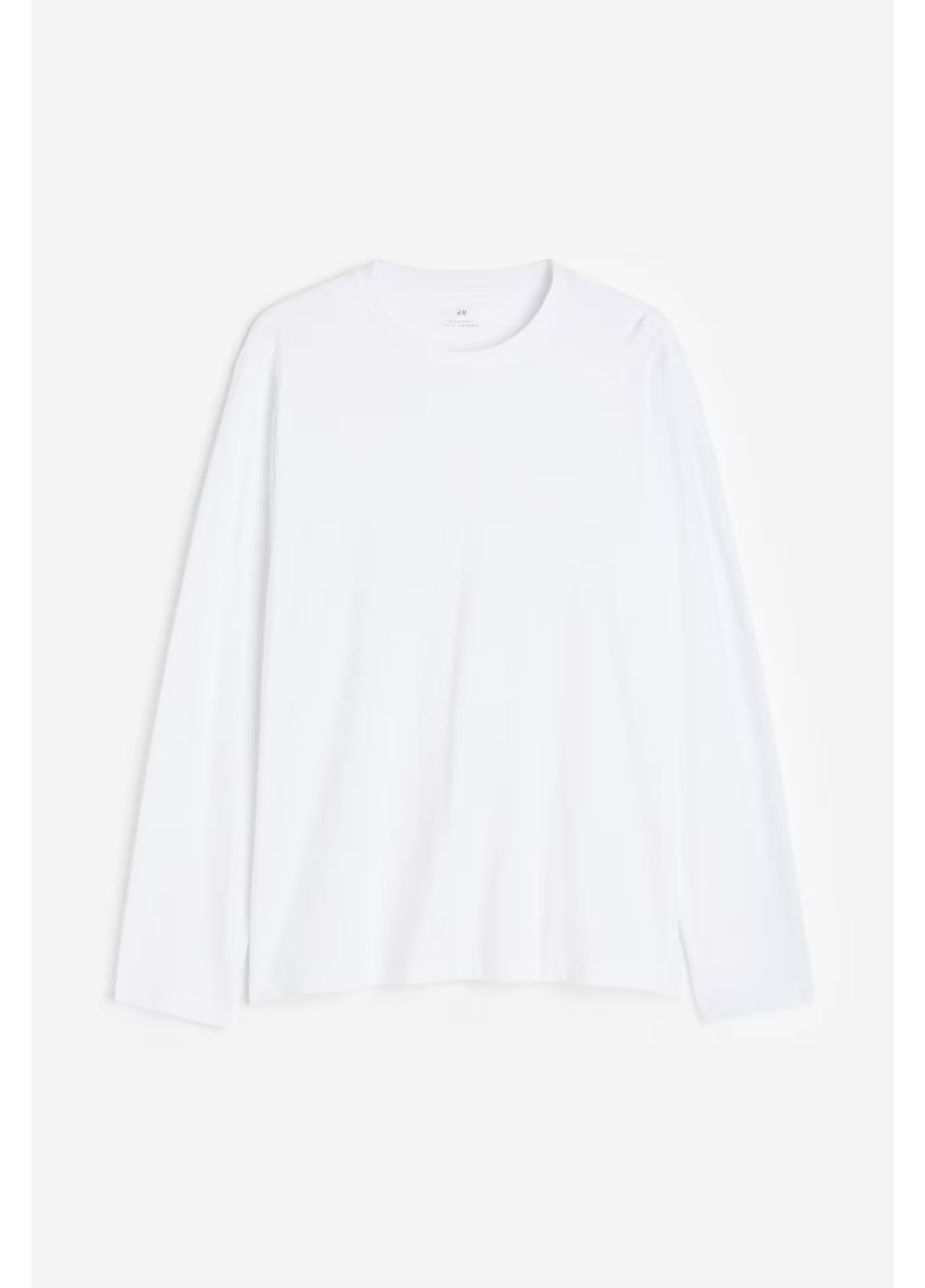 Белый демисезонный лонгслив H&M