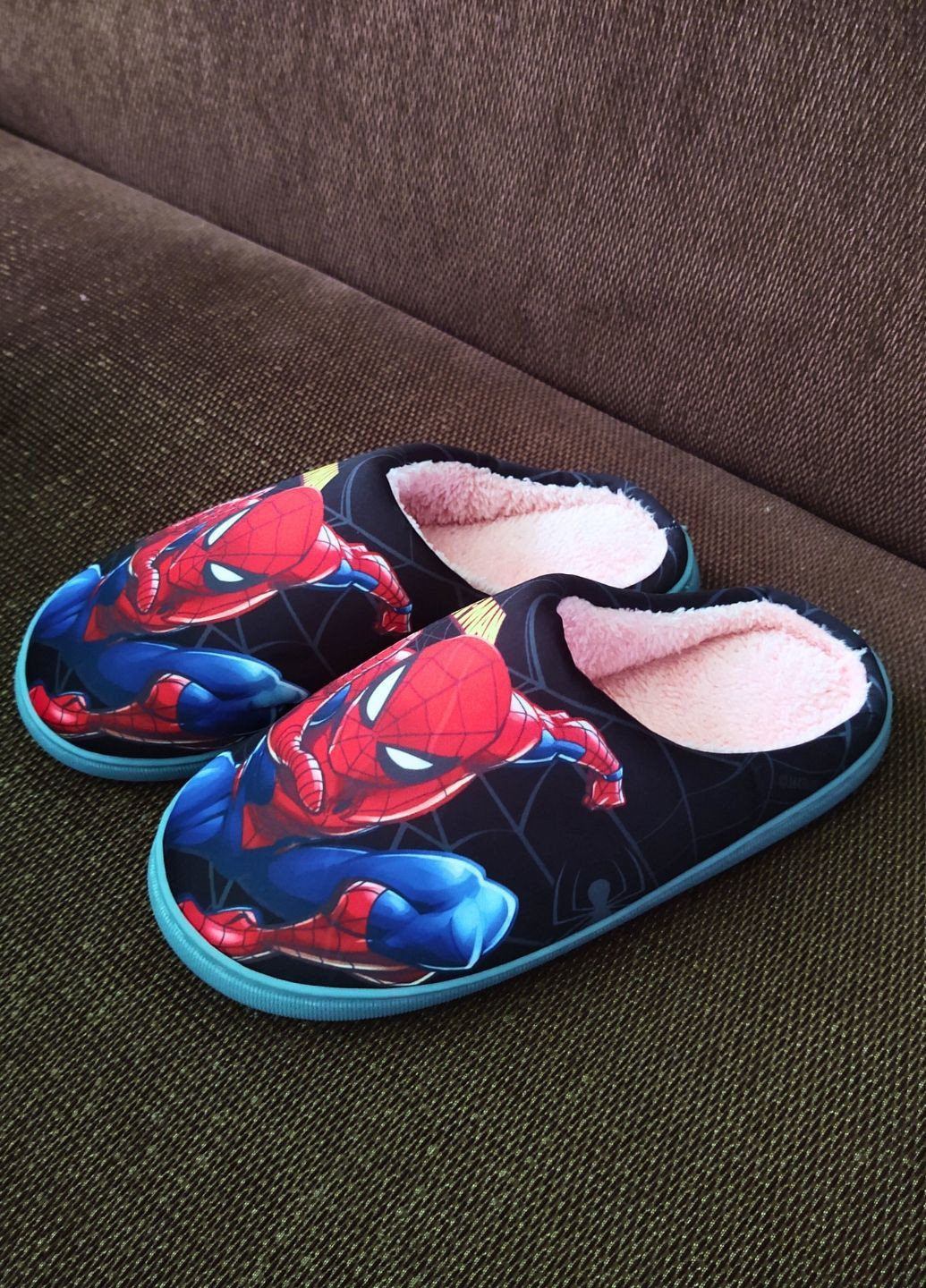 Теплі кімнатні капці Warm Children Spider-Man (40) (7241) FS (321063150)