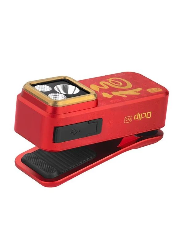 Компактный светодиодный фонарь Oclip Pro с клипсой, 500 люмен, USB-C зарядка, Olight (391101091)