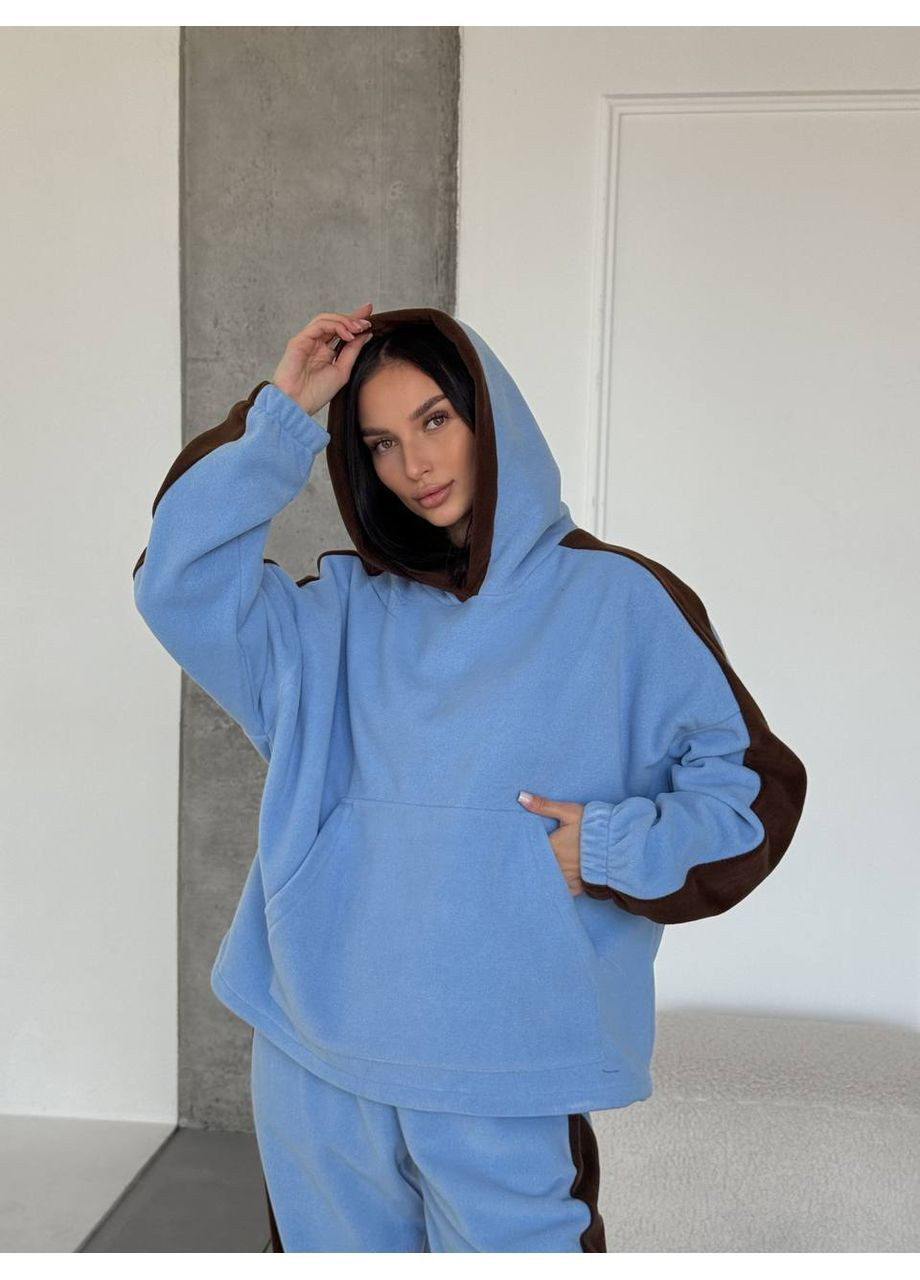 Костюм ткань Полар Флис Турция,брюки и тощие с капюшоном Україна (366089268)