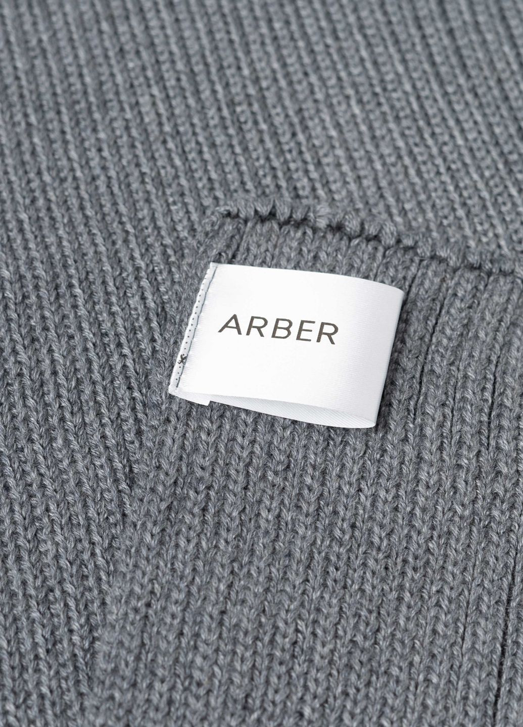 Шарф чоловічий сірий Arber Шарф7 180х25 (371141442)