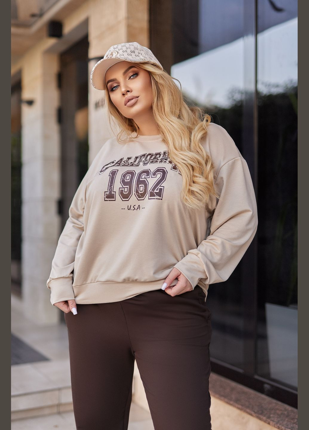 Спортивный женский костюм двунитка Fashion Girl Mason (303899408)