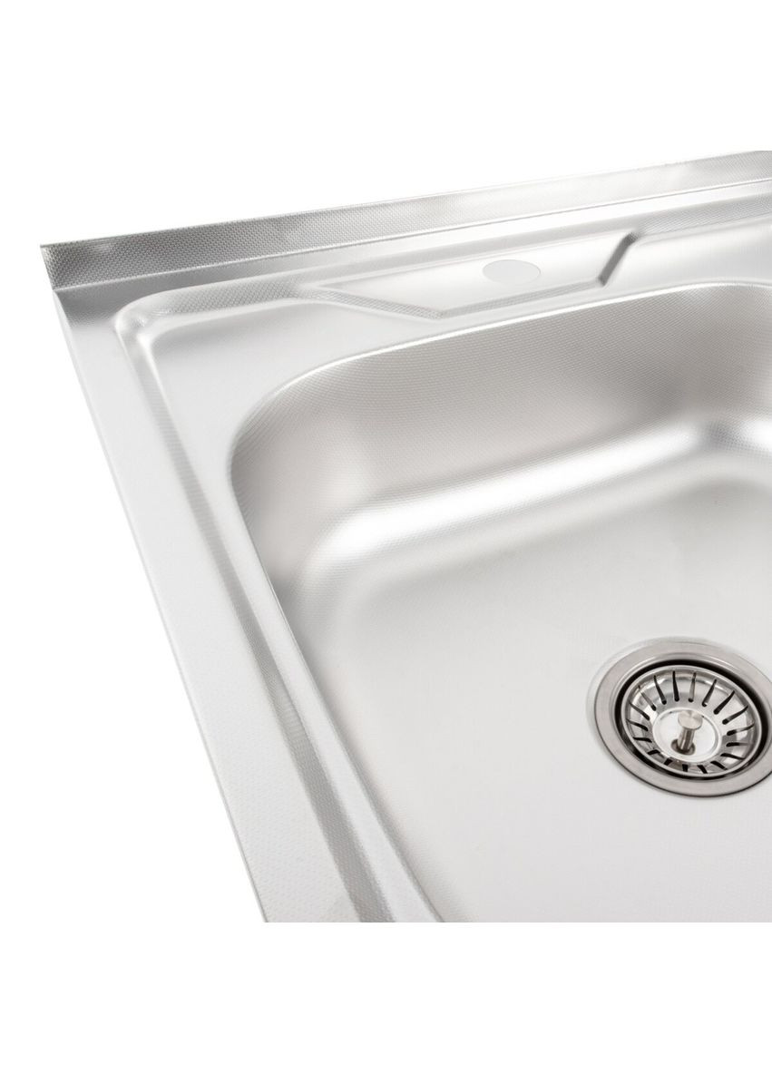 Кухонная мойка из нержавеющей стали ДЕКОР 6060 L (0,7/160 мм) Valeso (336938400)