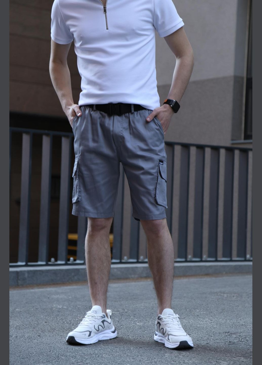 Шорты мужские "Indiana" серые Intruder (359381235)