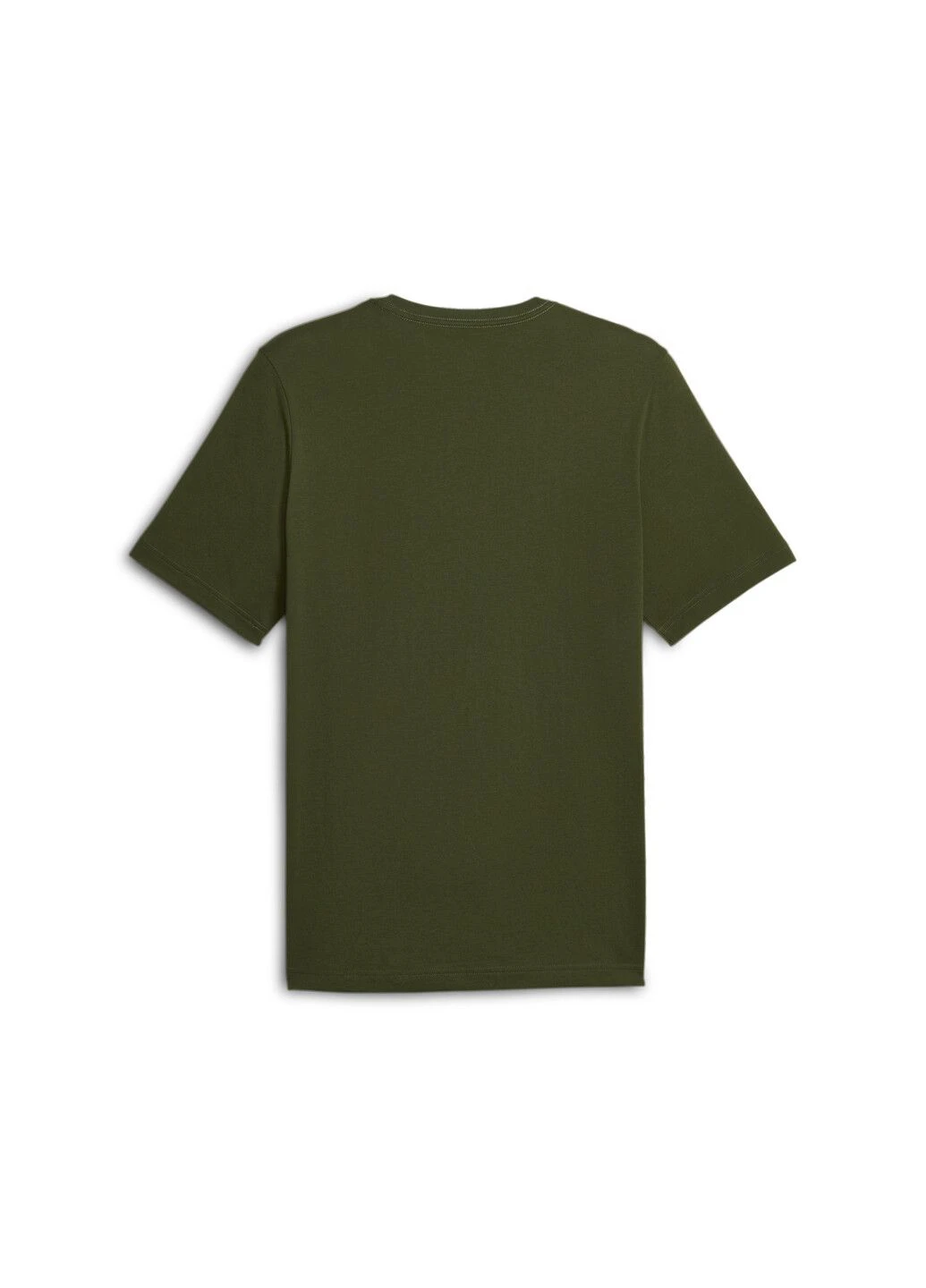 Зелена футболка essentials logo men's tee Puma