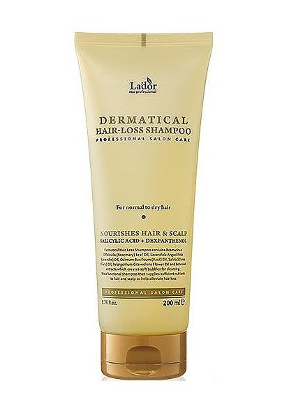 Бессульфатный шампунь для нормальных и сухих волос - Dermatical Hair-Loss Shampoo 200ml. La'dor (368739688)