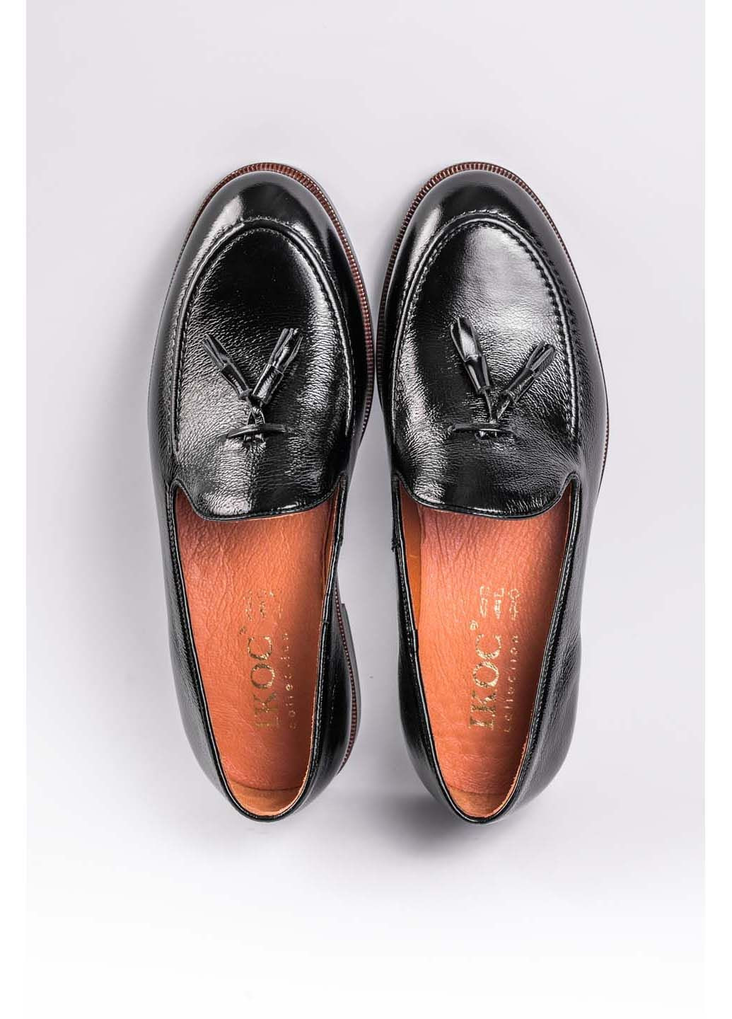 Черные кэжуал туфли Ikos