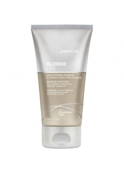 Маска Blonde Life Brightening для збереження яскравого блонду 50 мл Joico (323229402)