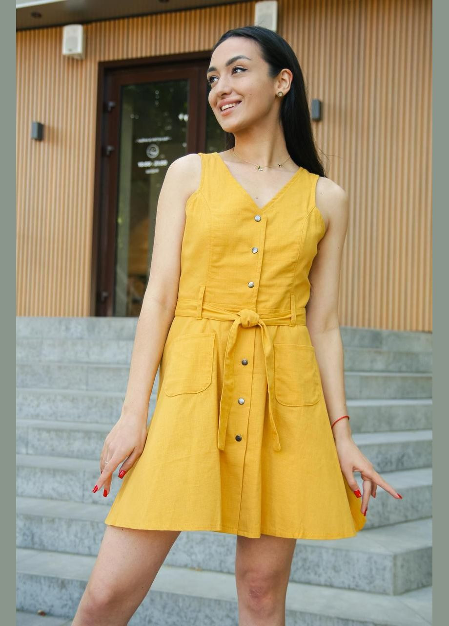 Летний женский лёгкий casual cарафан airy Intruder однотонный