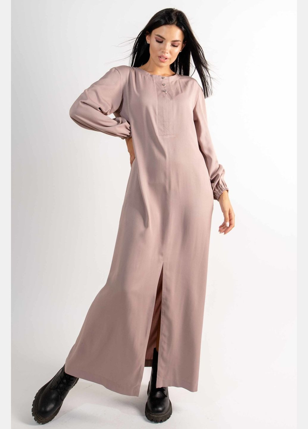 Бежевое кэжуал, праздничный, деловое платье ри мары медина вл 0521 RiMari