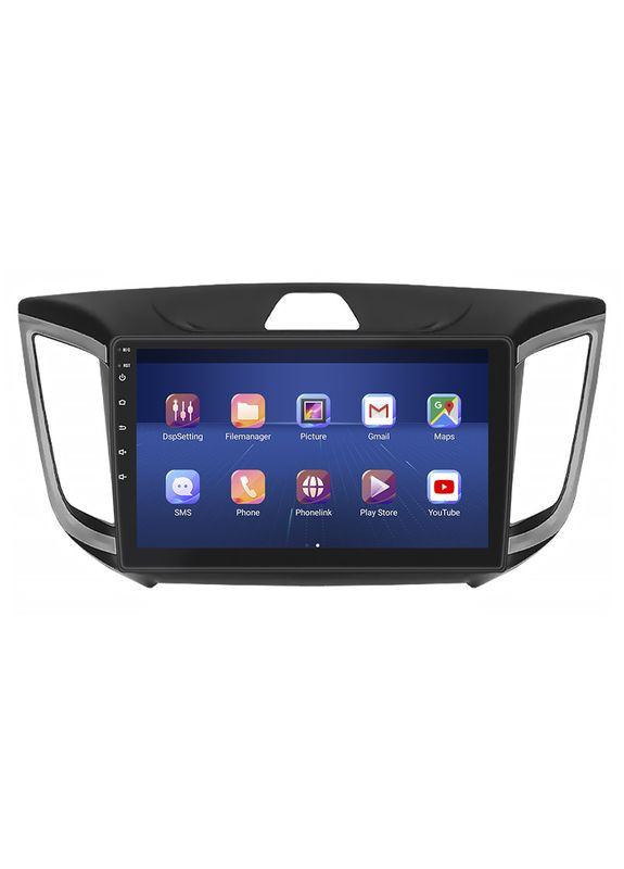 Штатная магнитола для Hyundai Creta I 2016-2020 экран 10" 4/32Gb 4G Wi-Fi GPS Top 3шт Lesko (336193831)