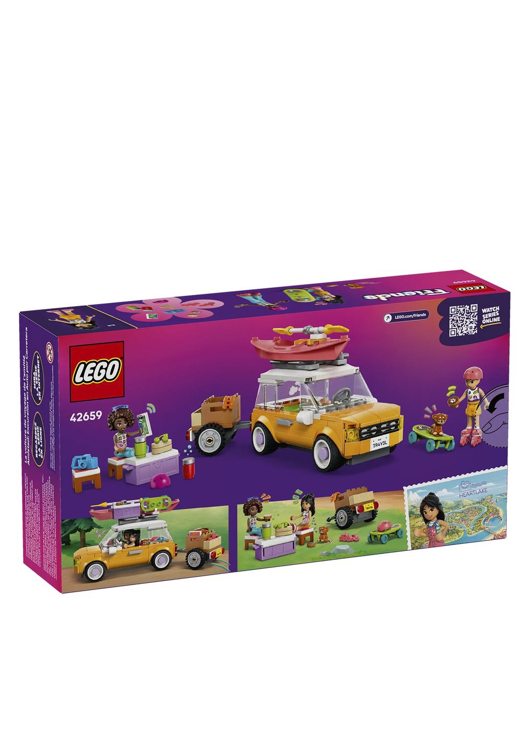 Конструктор Friends Автомобіль для подорожей із друзями колір різнокольоровий CB-00279950 Lego (336146289)
